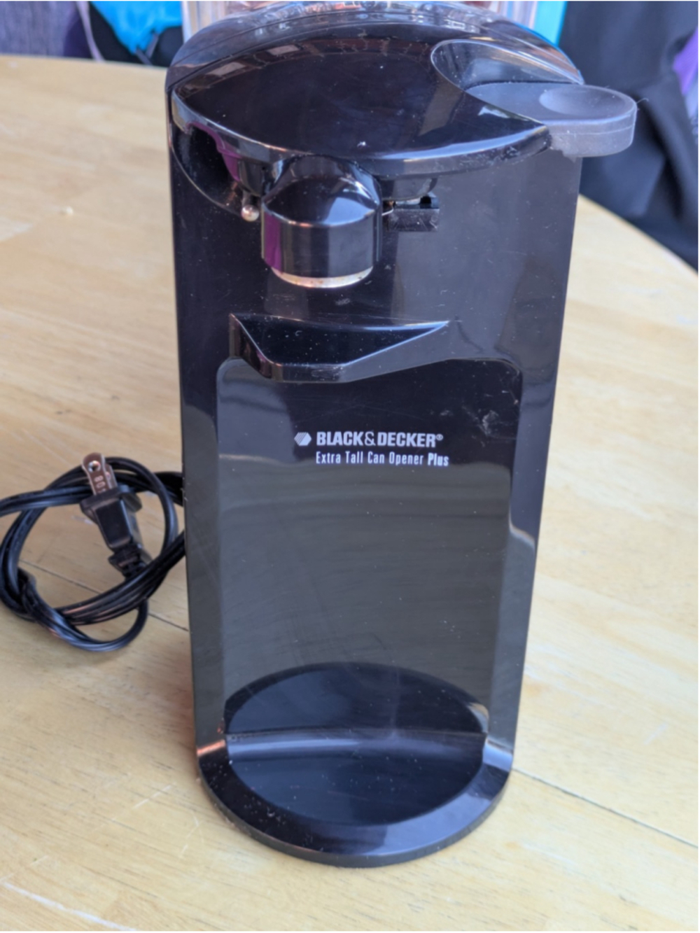 Black & Decker Extra Tall Can Opener Plus